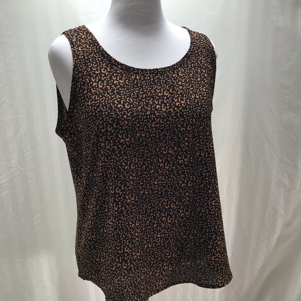 Patterned tank from Chicos in gold and black size 2/L